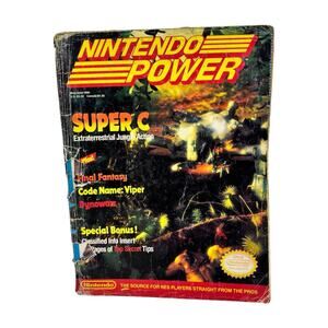 Nintendo Power Magazine Volume Issue 12 May/June 1990 Super C